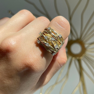 Gwendolyn - Vintage Golden Ring