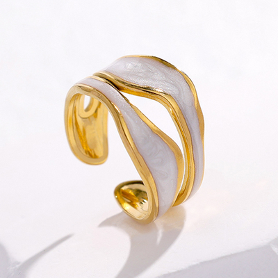 Chandler - Vintage White Gold Ring