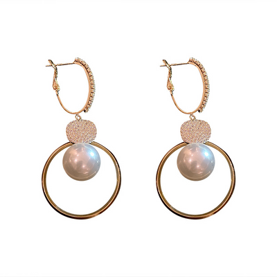 Francesca - Luxury Earrings with Cultured