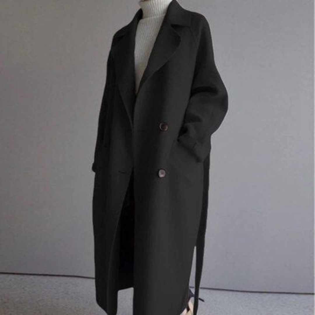 Clara Women's Wool Trench Coat