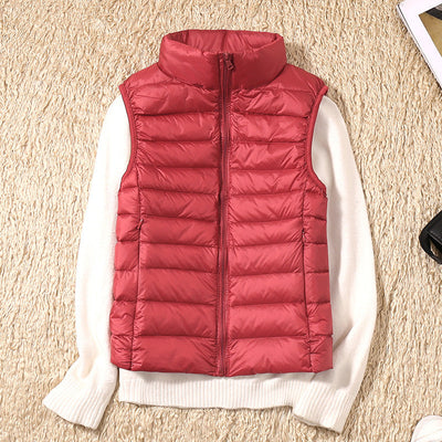 Galora - Waterproof Vest with White Duck Down