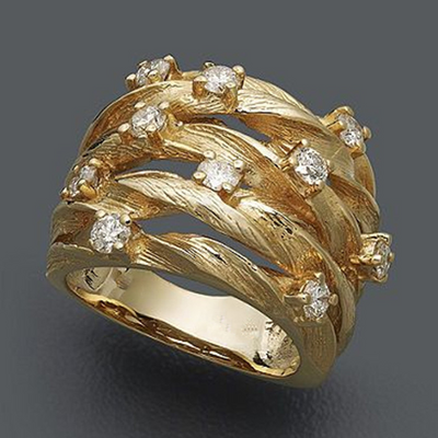 Gwendolyn - Vintage Golden Ring