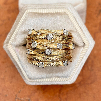 Gwendolyn - Vintage Golden Ring
