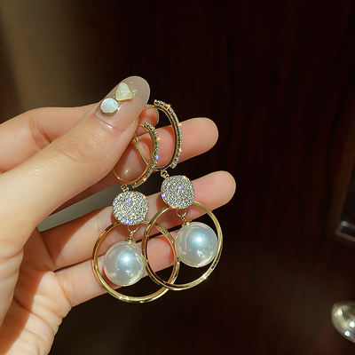 Francesca - Luxury Earrings with Cultured