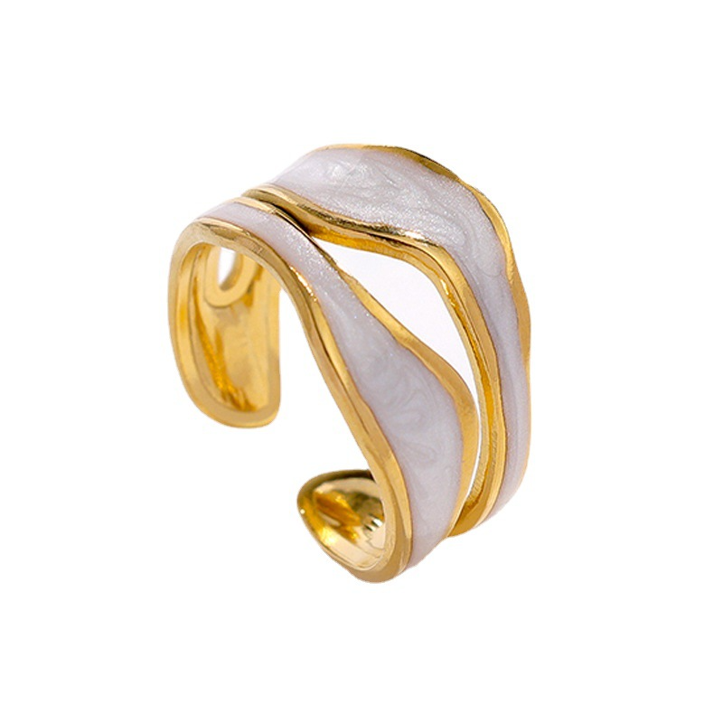 Chandler - Vintage White Gold Ring