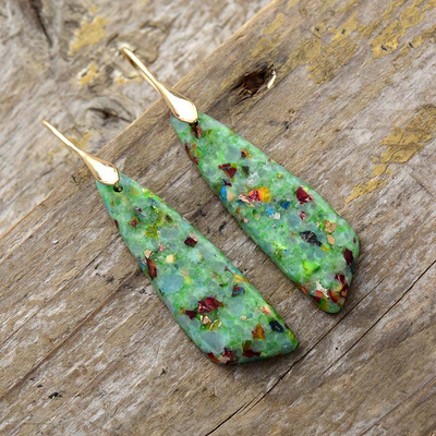 Liora - Vintage Nature Stone Earrings