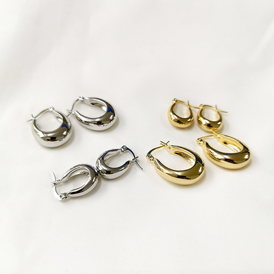 Dahlia – Vintage Golden Basket Earrings