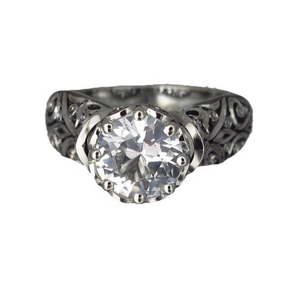Joanna – Elegant White Zirconia Ring