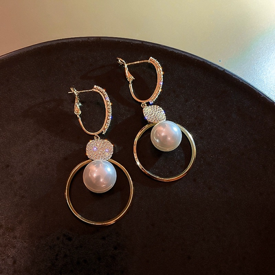 Francesca - Luxury Earrings with Cultured