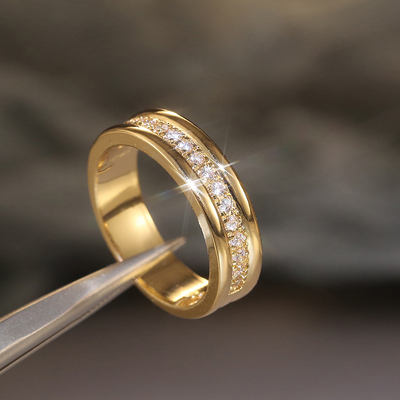 Marlowe – Elegant Double Zirconia Inlaid Ring