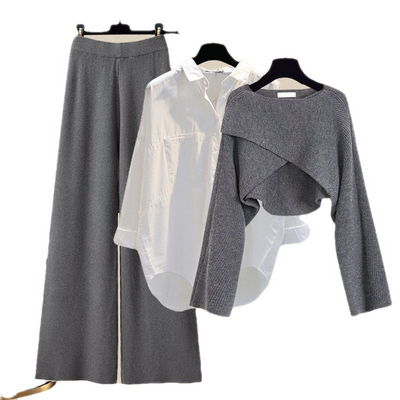 Jane - Casual 3-Piece Long Sleeve Set