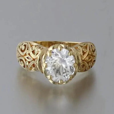 Joanna – Elegant White Zirconia Ring